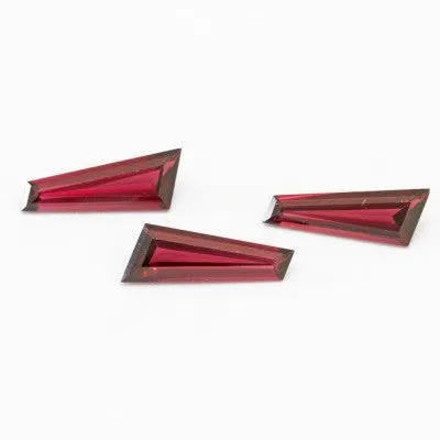 12x5mm Rhodolite Garnet Wedges