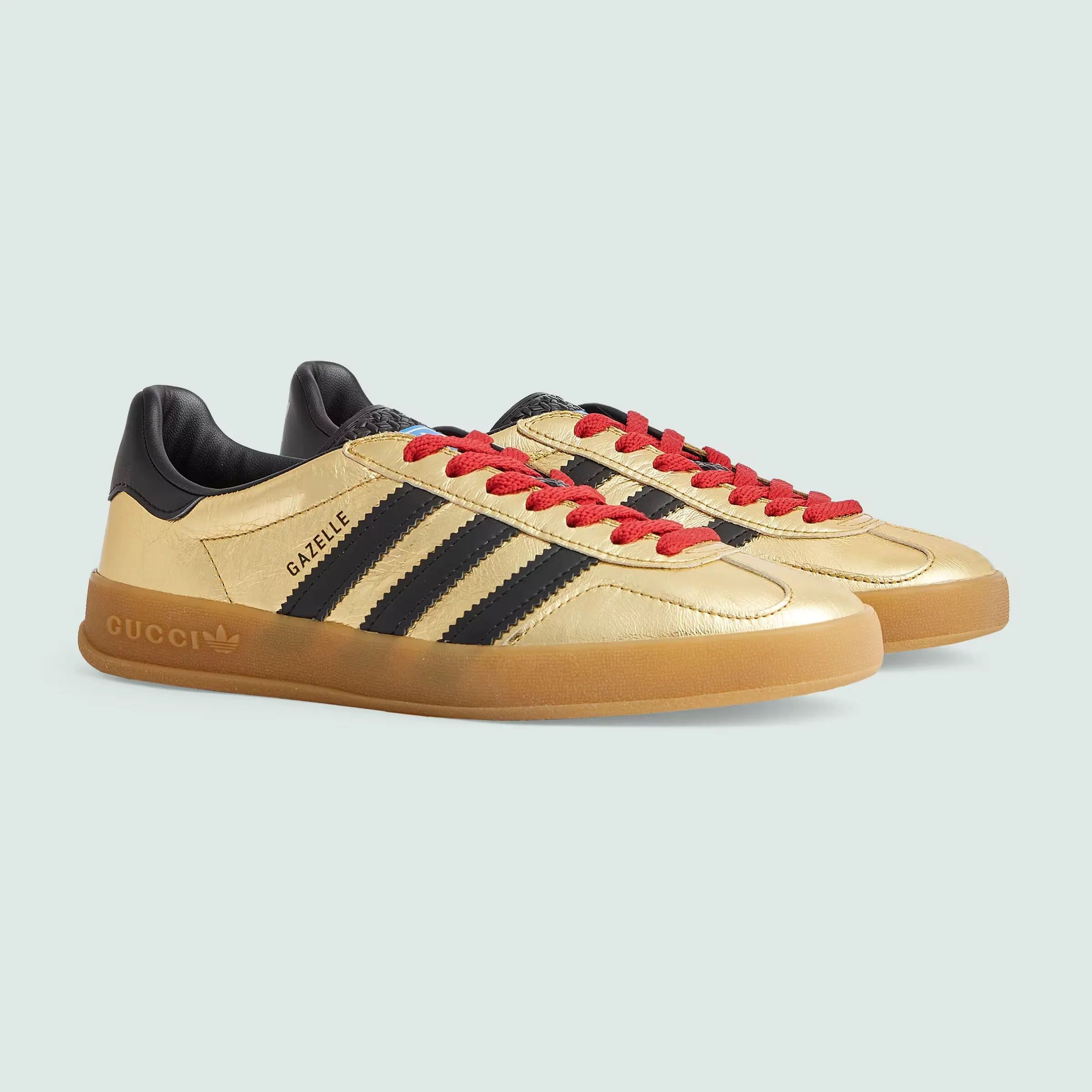 Adidas x Gucci Gazelle Gold