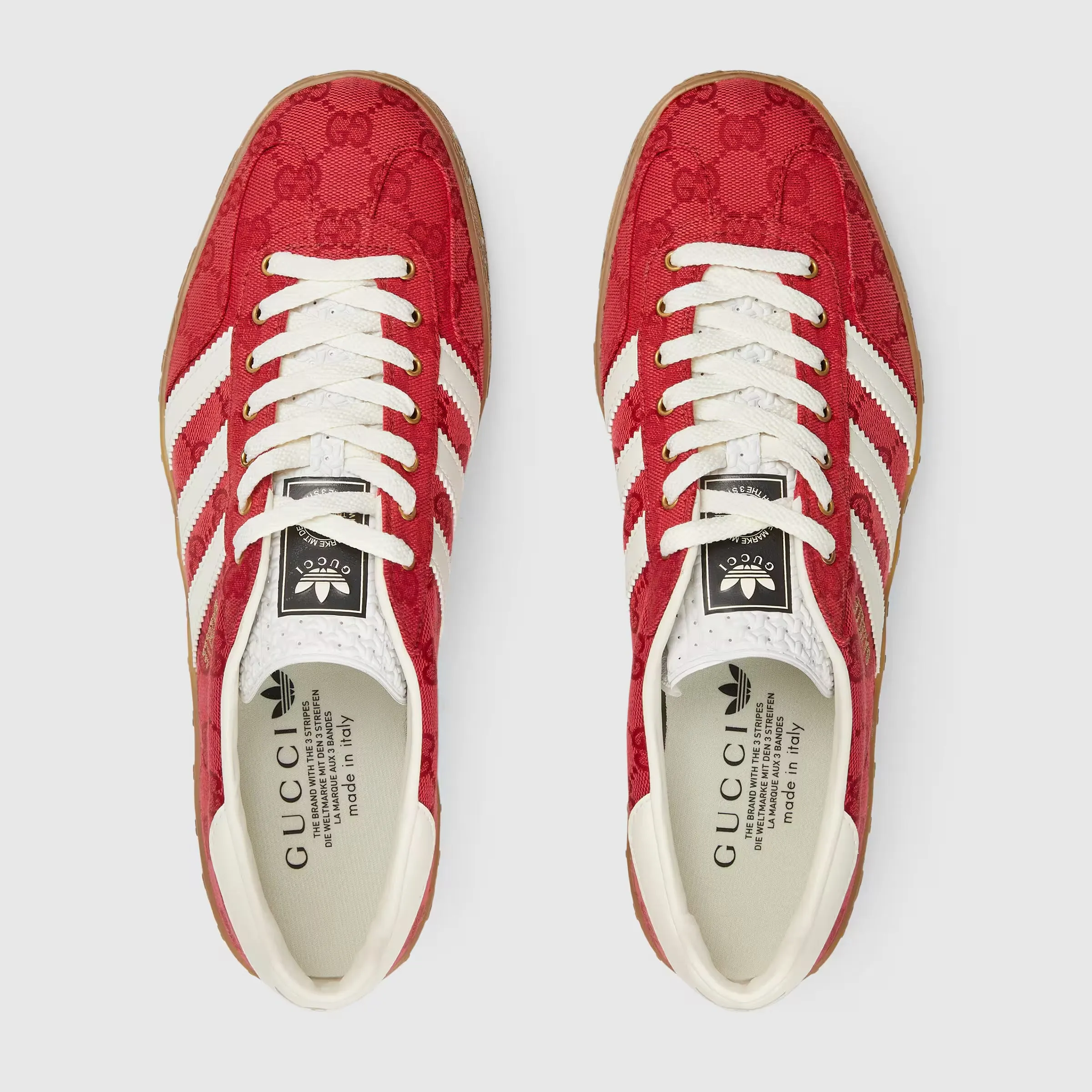 Adidas x Gucci Gazelle Red