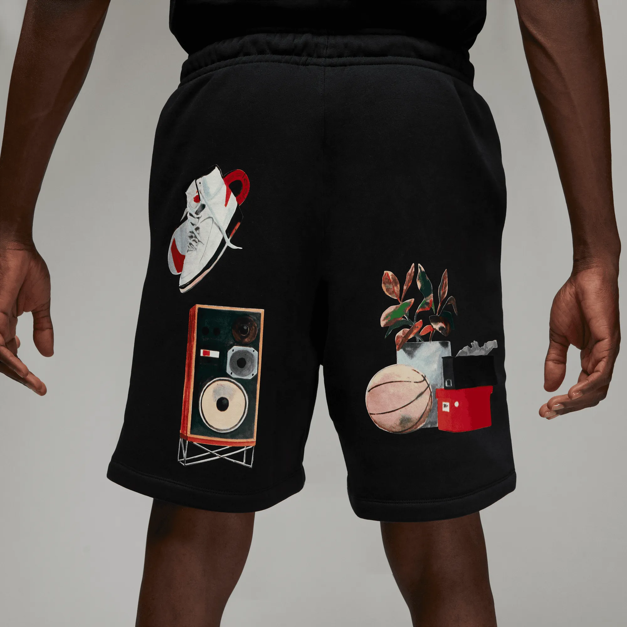 Air Jordan Artist Series By Jacob Rochester Mens Fleece Shorts