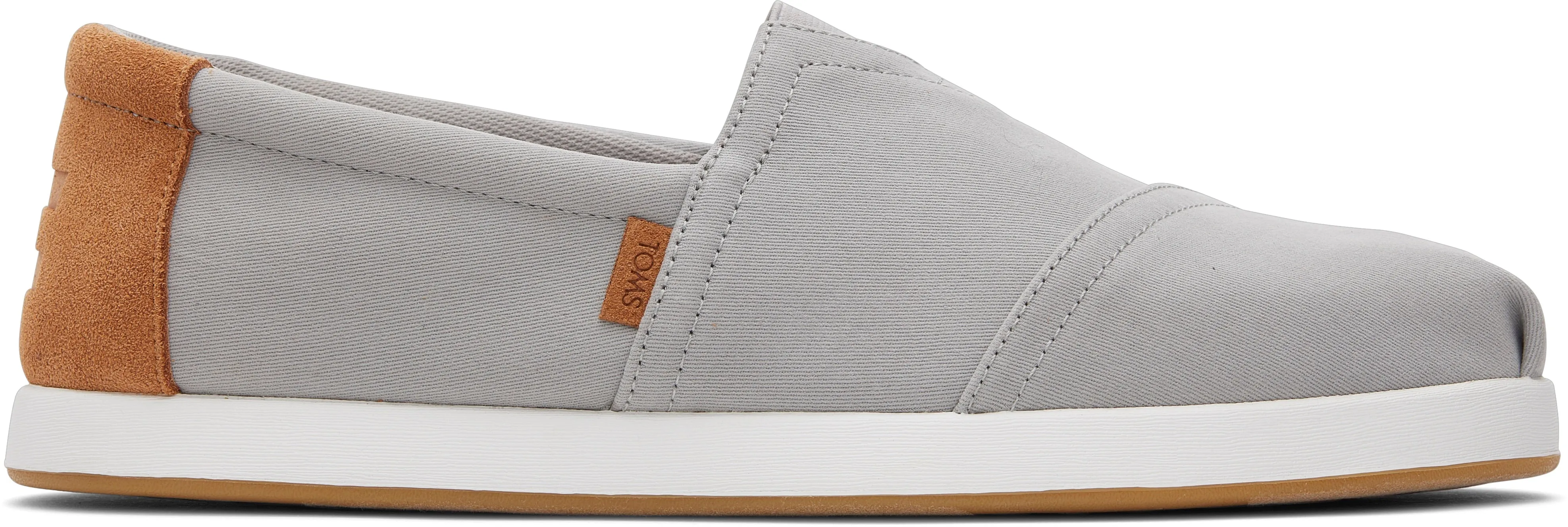 Alpargata FWD  - Drizzle Grey Brushed Twill/Tan Suede