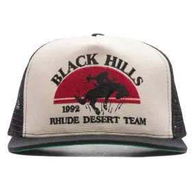 Black Hills Canvas Trucker Hat - Black