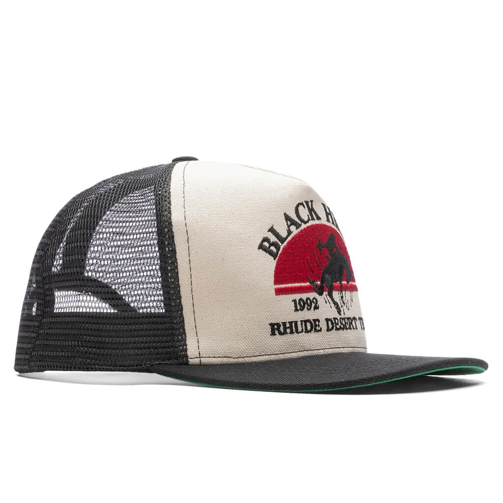 Black Hills Canvas Trucker Hat - Black