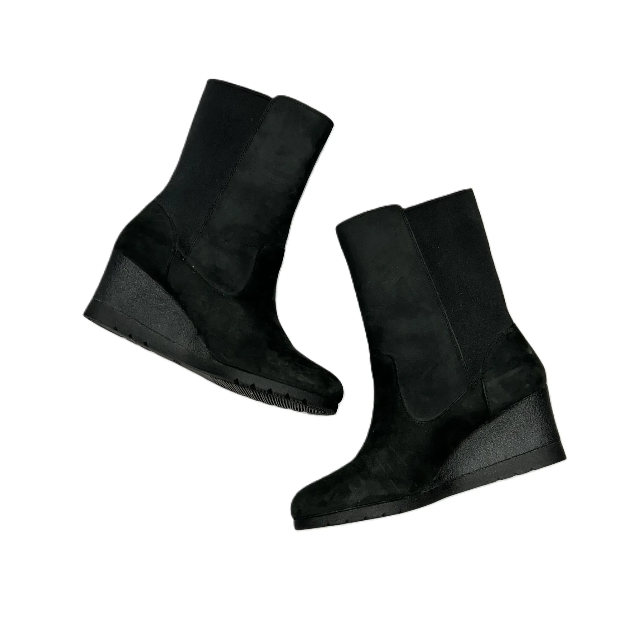 Boots Designer By Ugg In Black, Size: 8