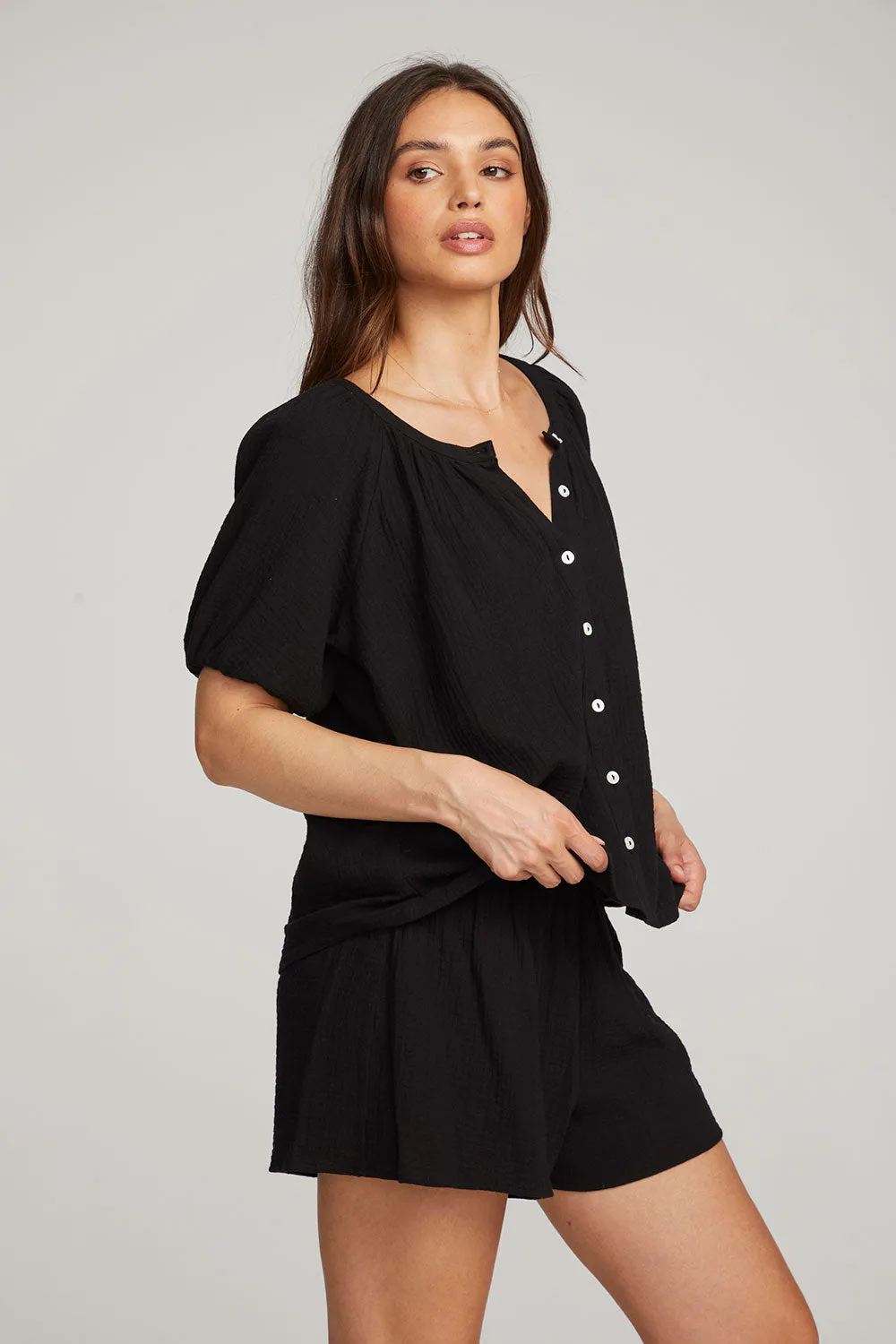 Brentwood Licorice Blouse