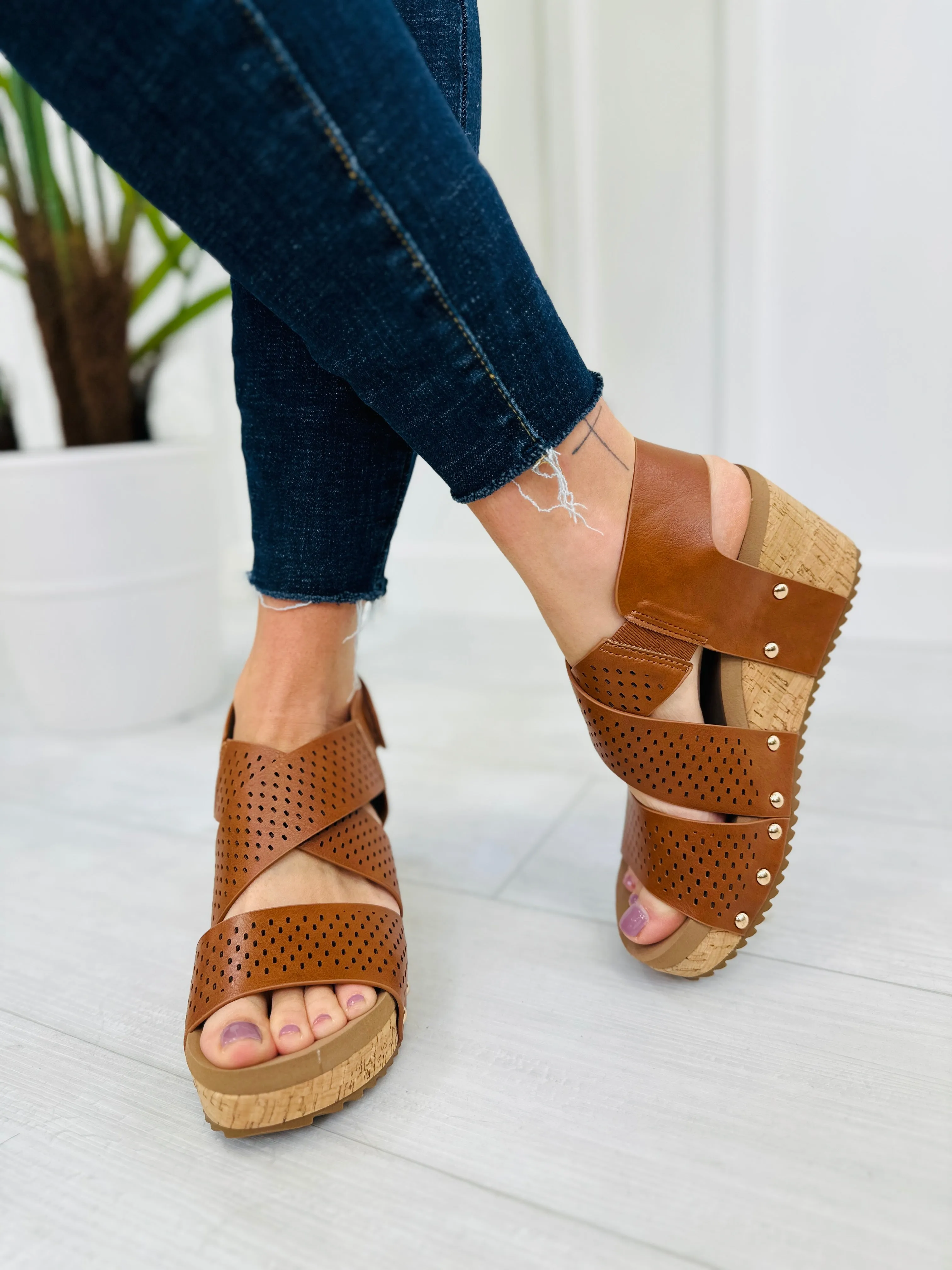 Bringing The Fun Wedges In Cognac