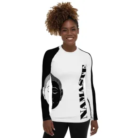 Buddha Head Women's Rash Guard