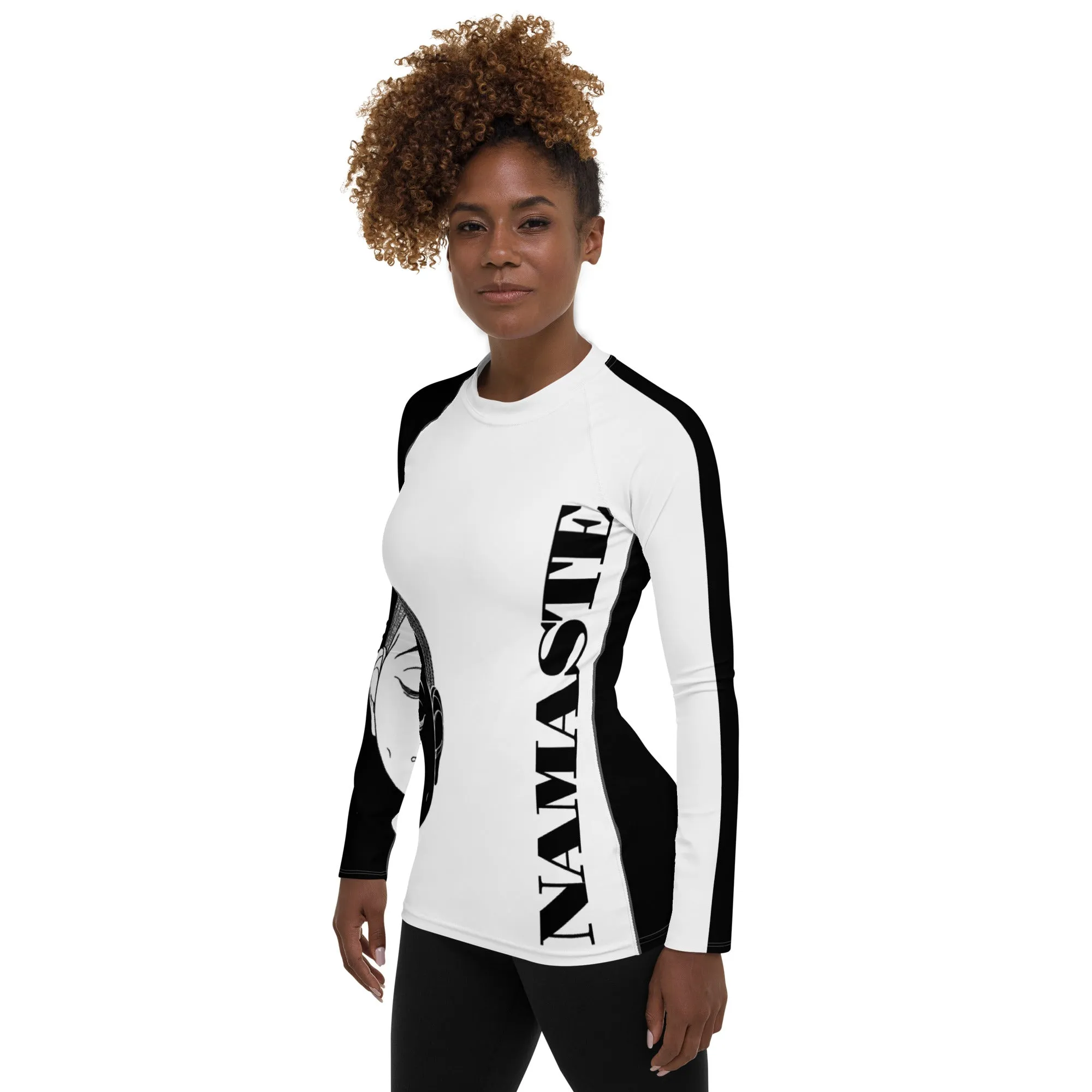 Buddha Head Women's Rash Guard