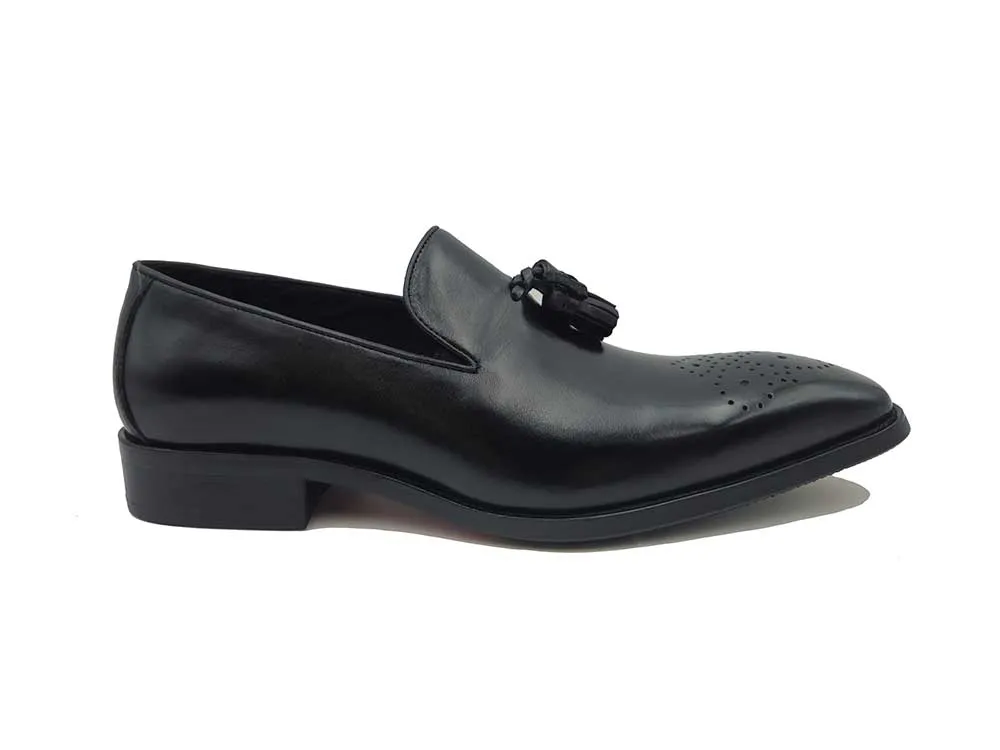 Burnished Wholecut Tassel Loafer