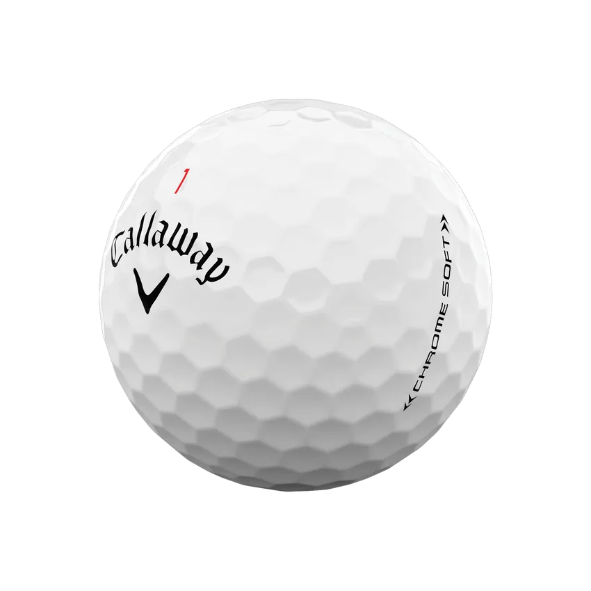 Callaway 2022 Chrome Soft Golf Balls White 12 Pack