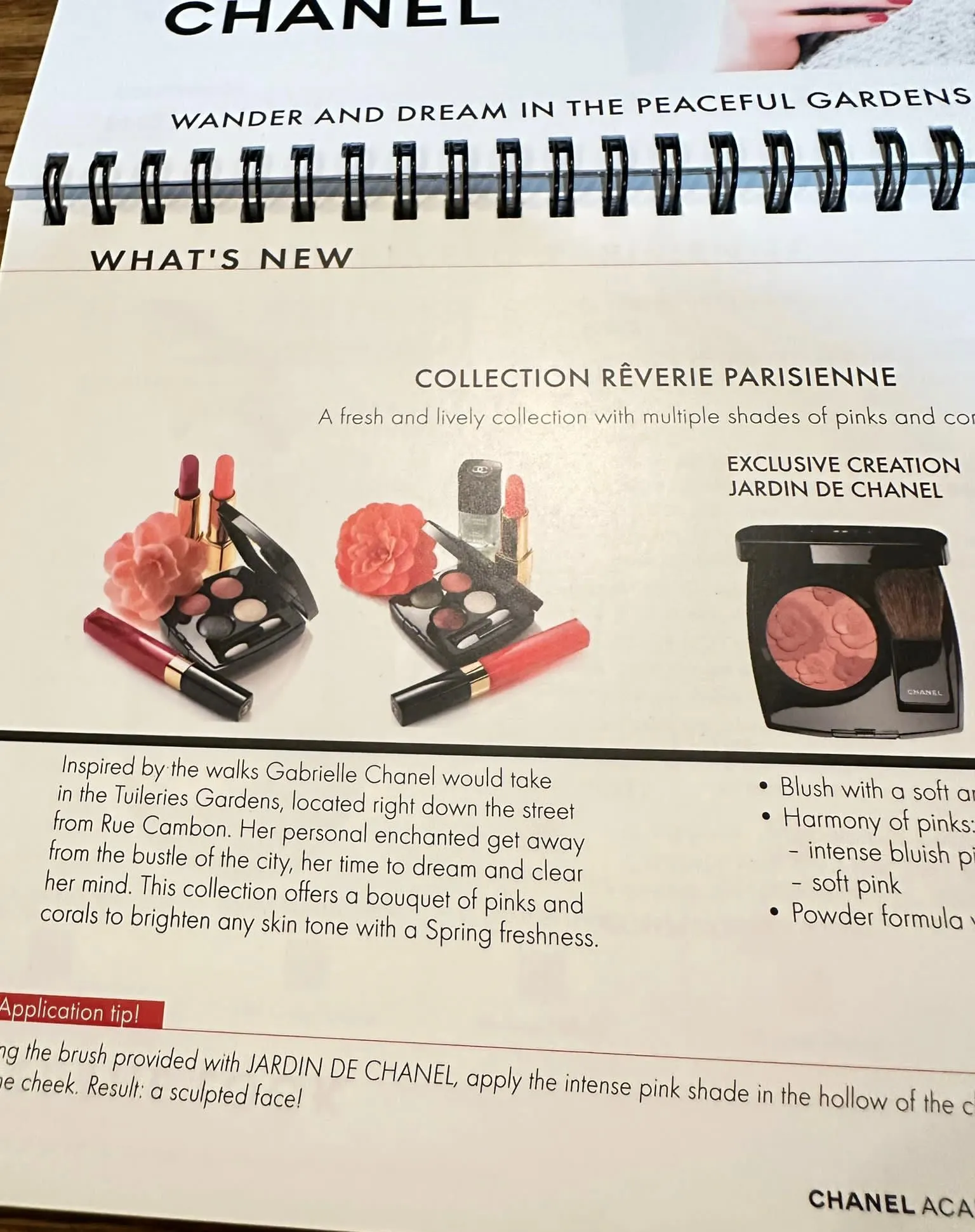 Chanel Academy Collectors 2015 Spring Summer Business Planner Catalog