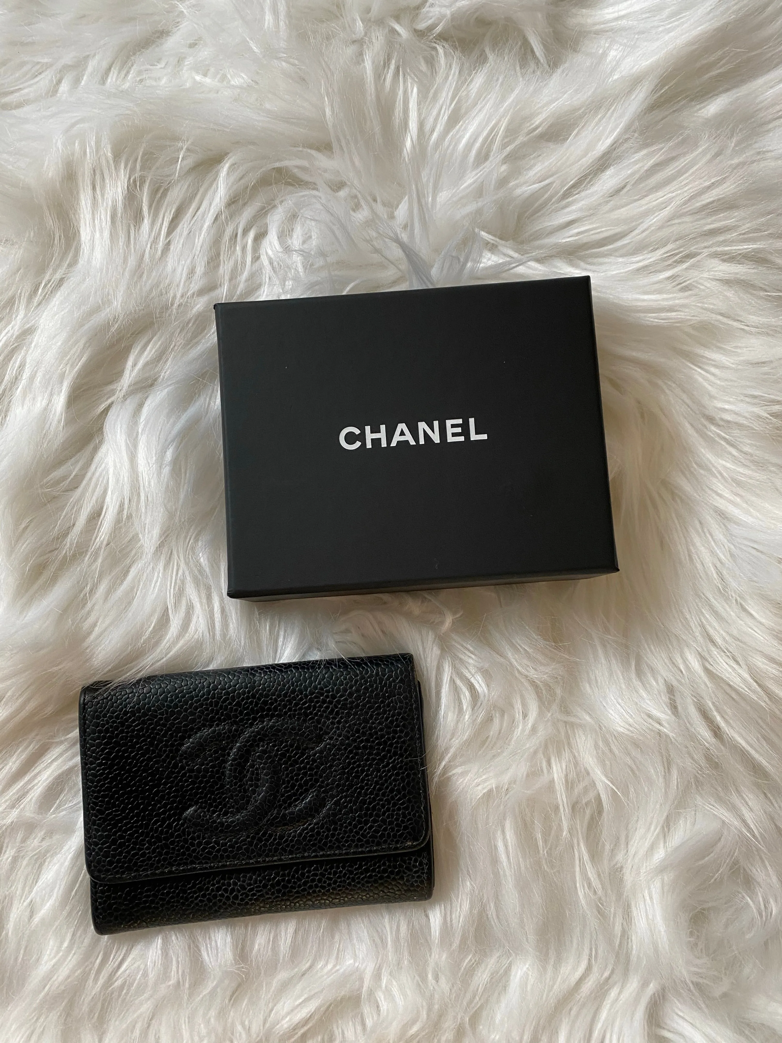 Chanel card holder