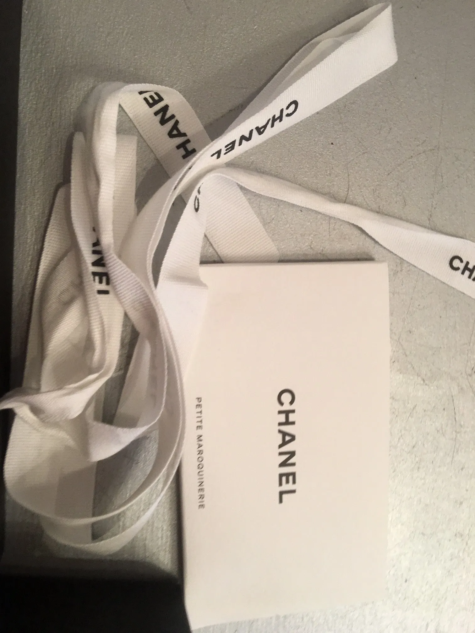 Chanel card wallet