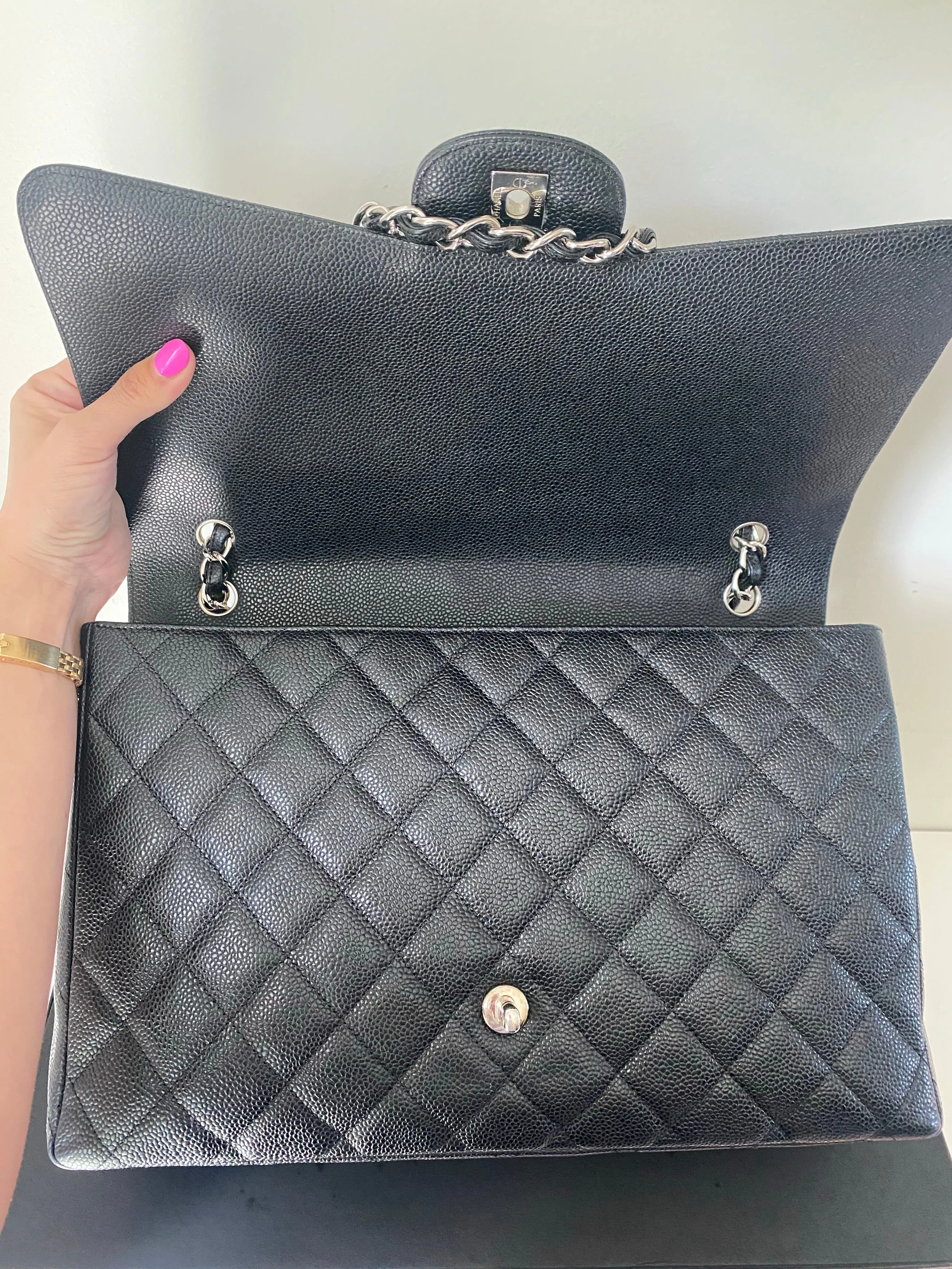 Chanel maxi classic flap bag