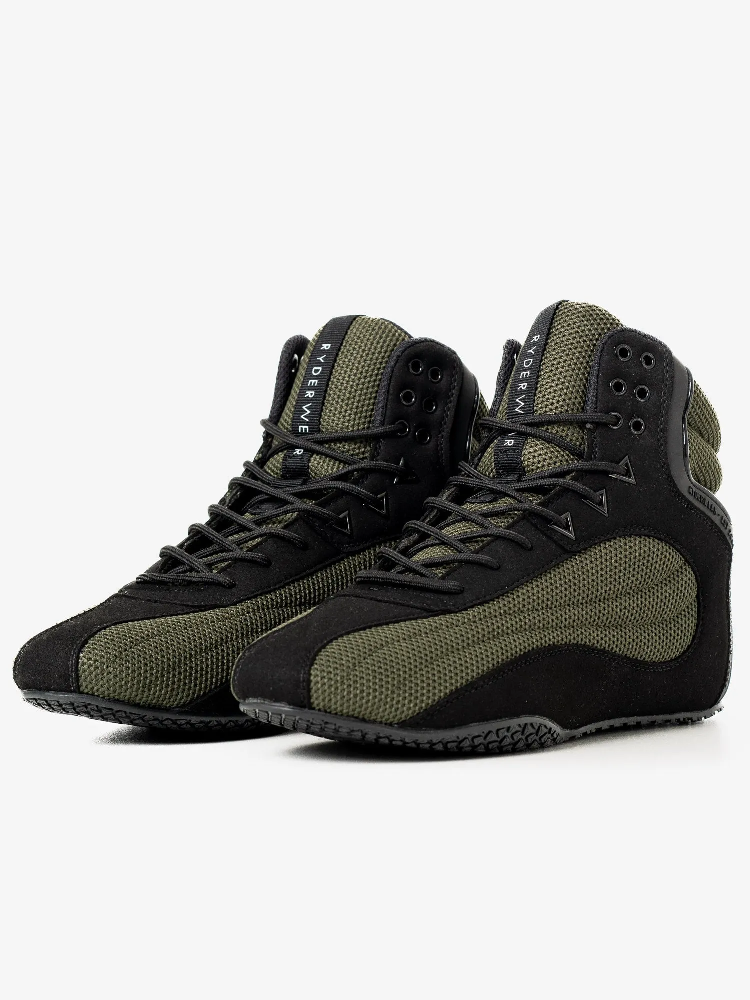 D-Mak Rogue 2 - High-Performance Olive Green Training Shoes