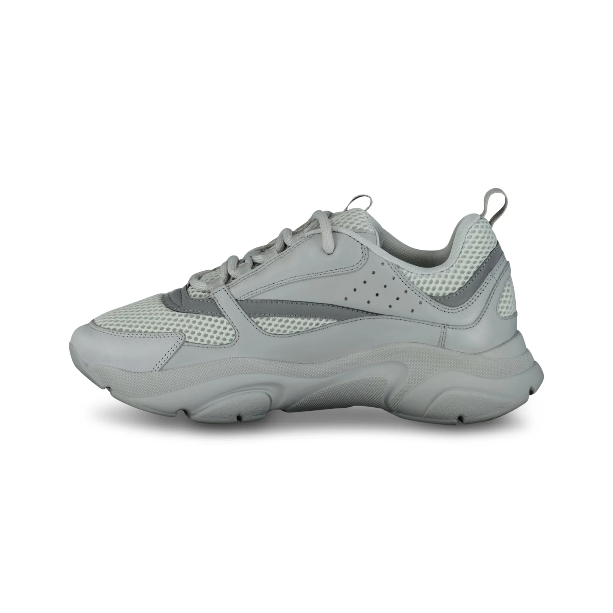 DIOR B22 TRIPLE GREY REFLECTIVE TRAINERS