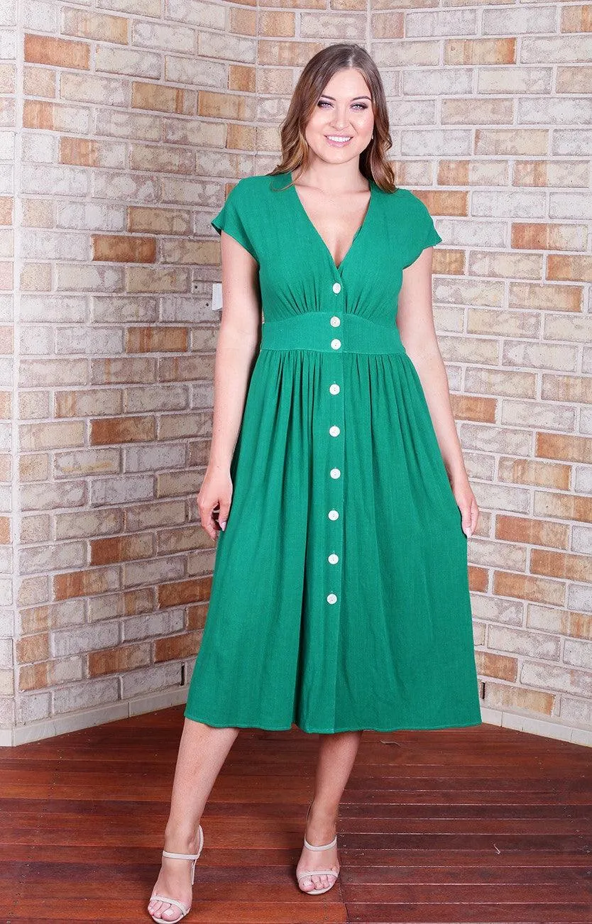 Dominique Dress - Green