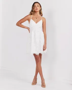 Emerson Dress-White