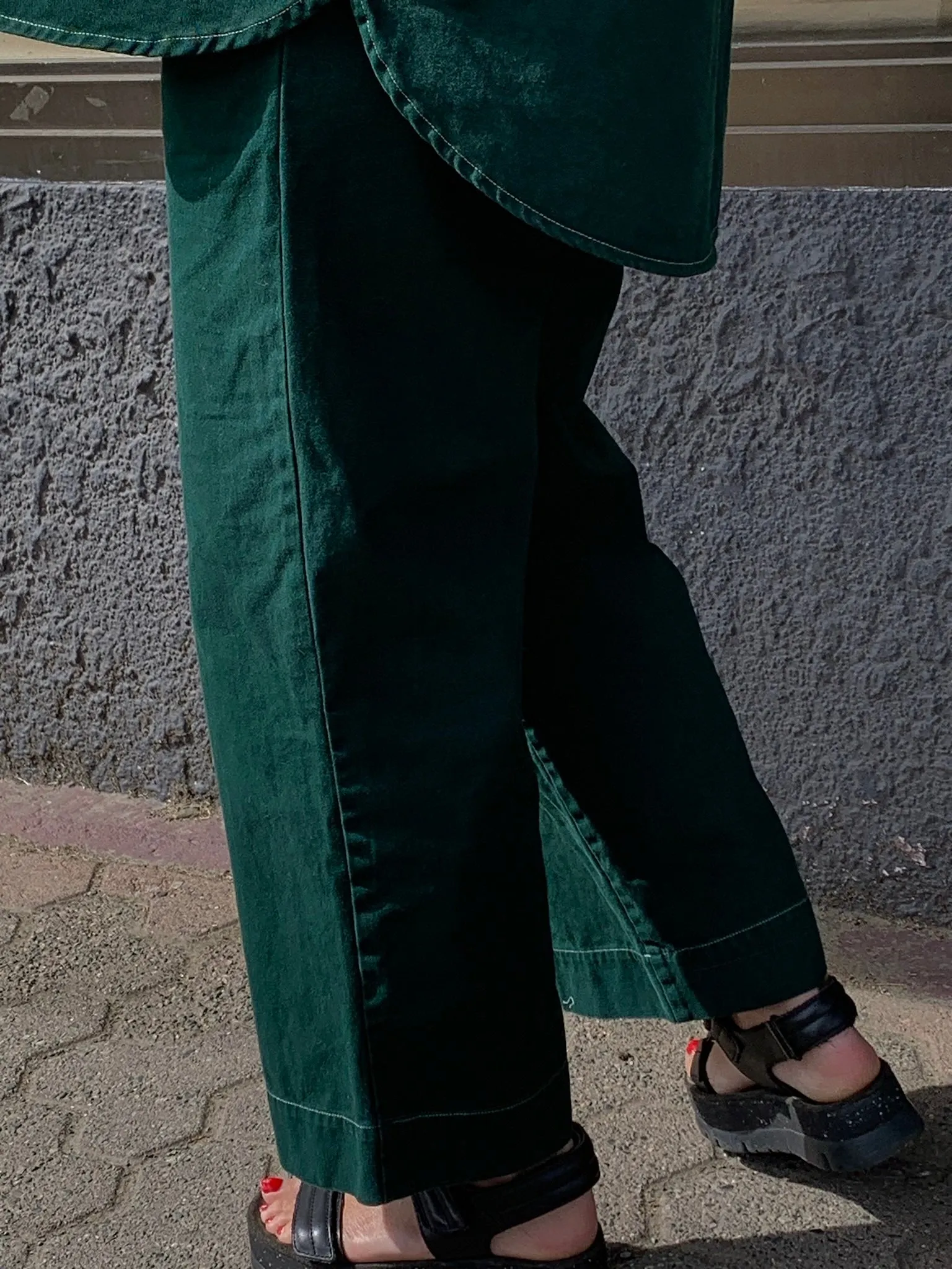 Eva Pant - Canvas - Pine