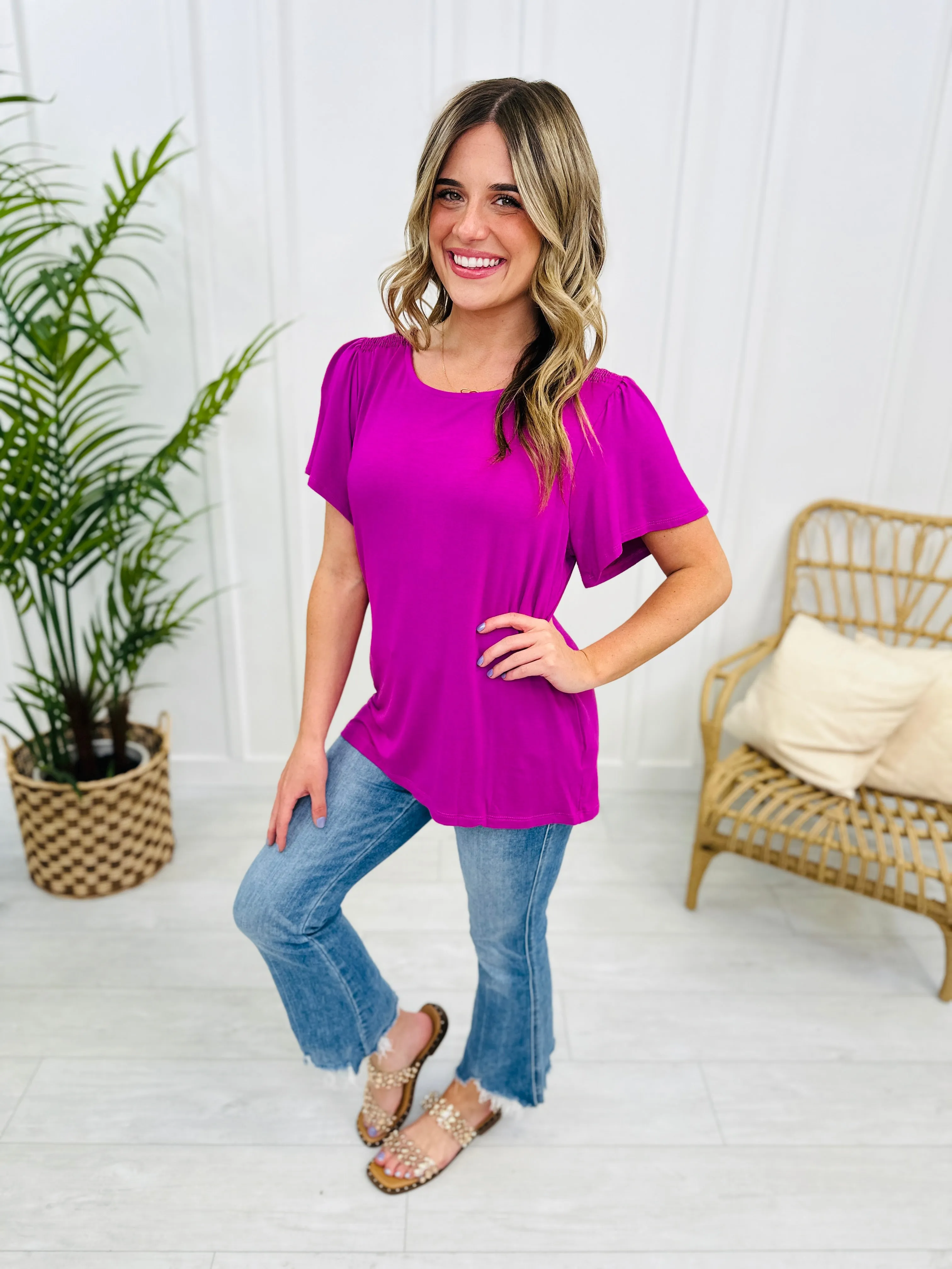 Everyday Casual Top- Multiple Colors!