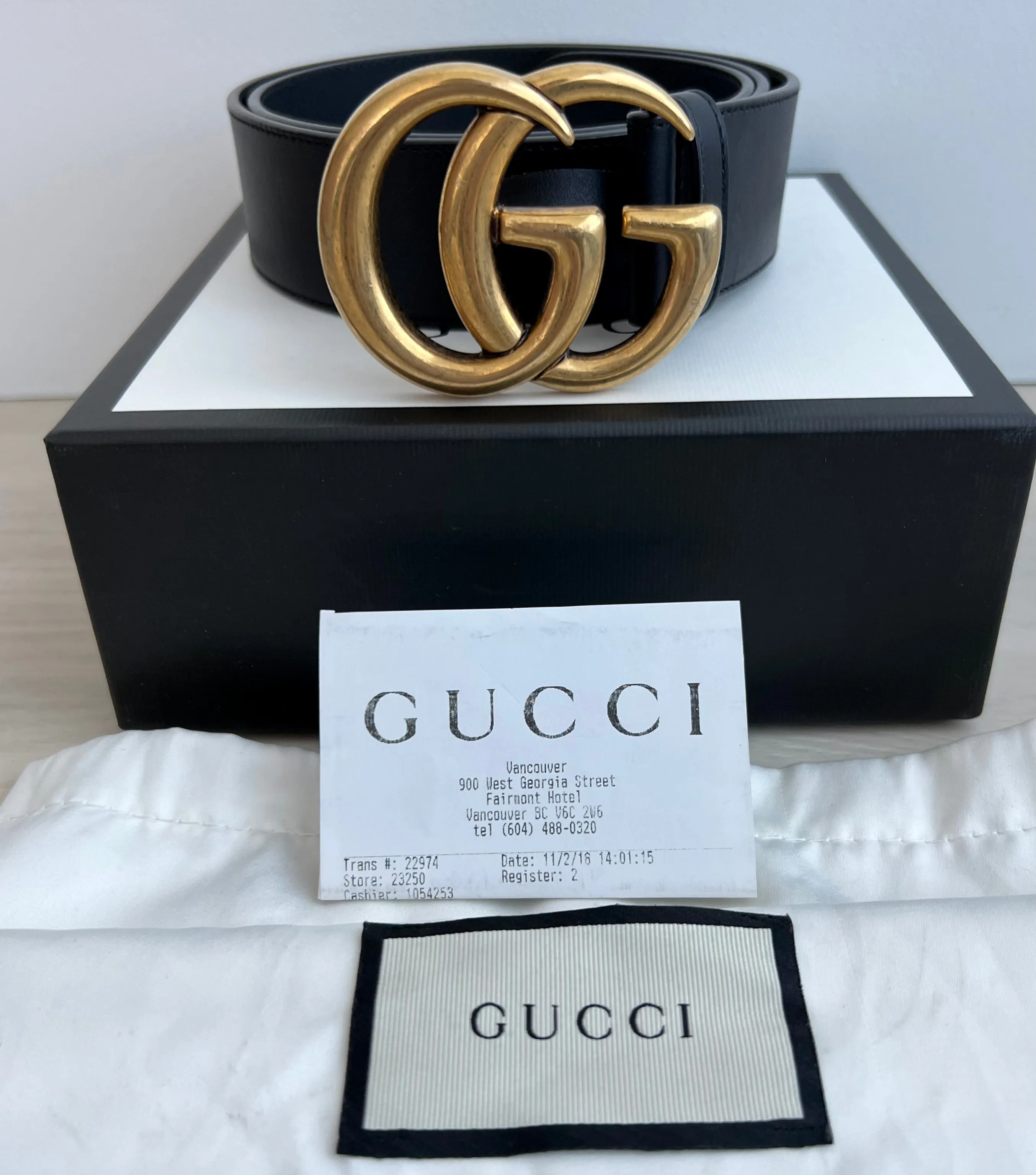 Gucci GG Marmont Belt