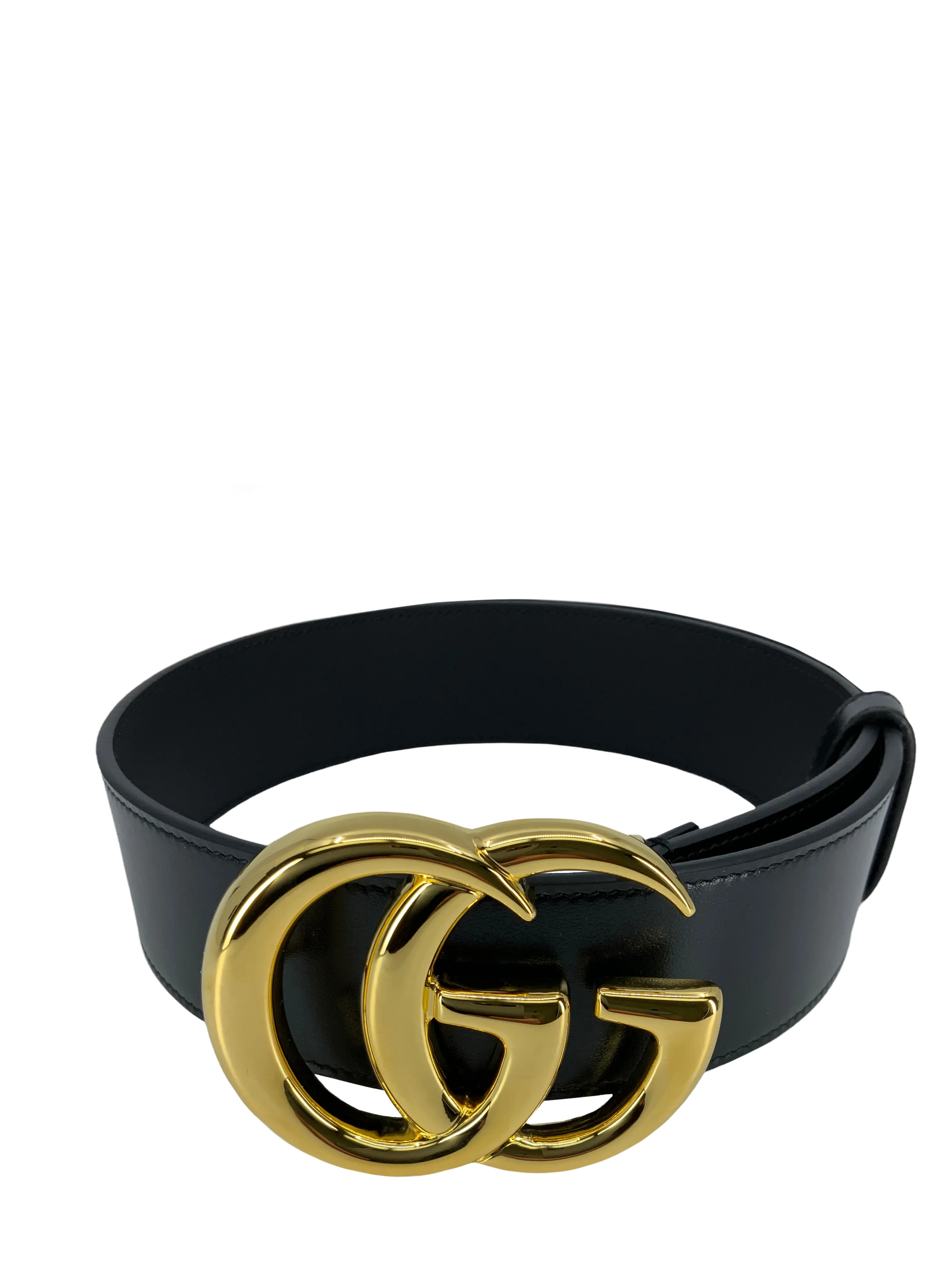 New GUCCI GG Marmont Leather Belt - Size 80