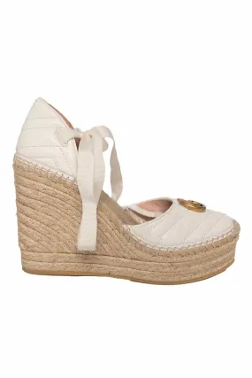 Gucci Size 41 Palmyra Espadrille Wedges