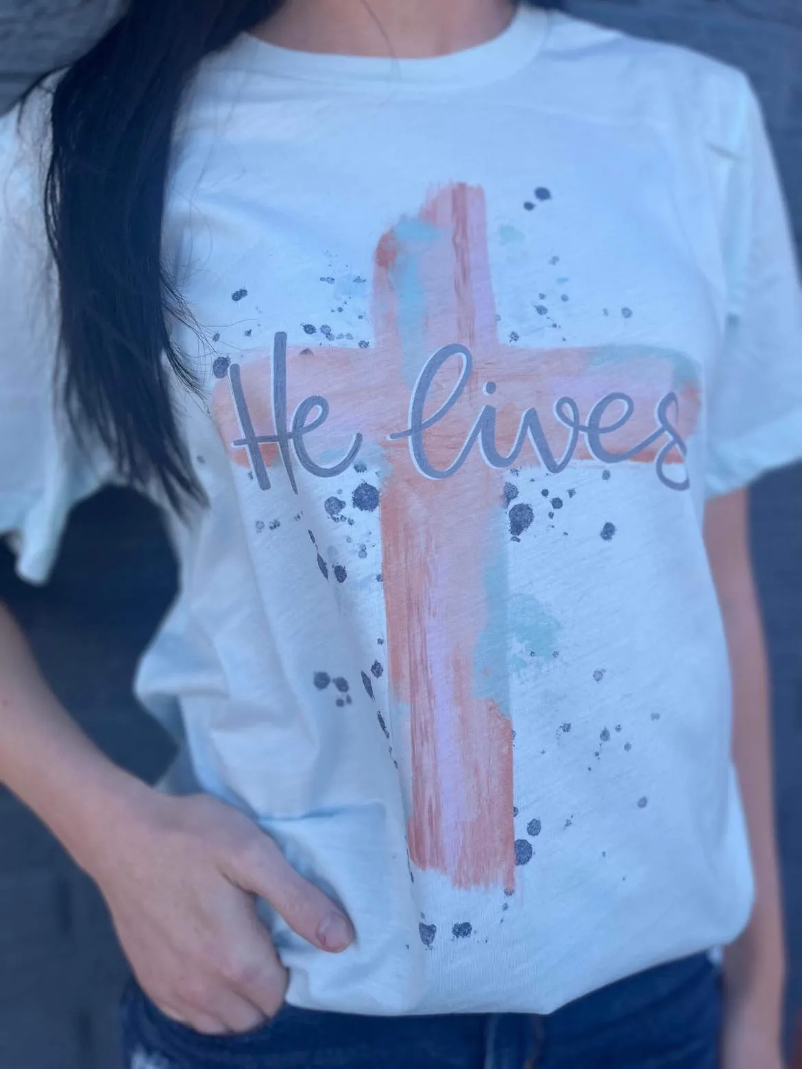 He Lives Tee