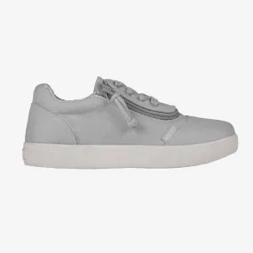 Kid's Short Wrap Low Tops Wide (Grey)