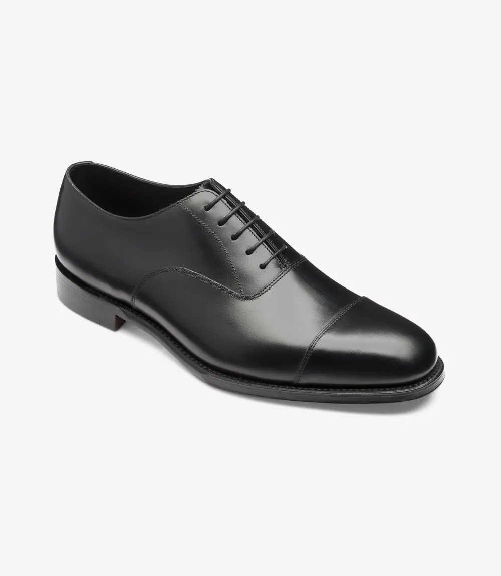 LOAKE Aldwych calf oxford shoe - Black (G Wide)