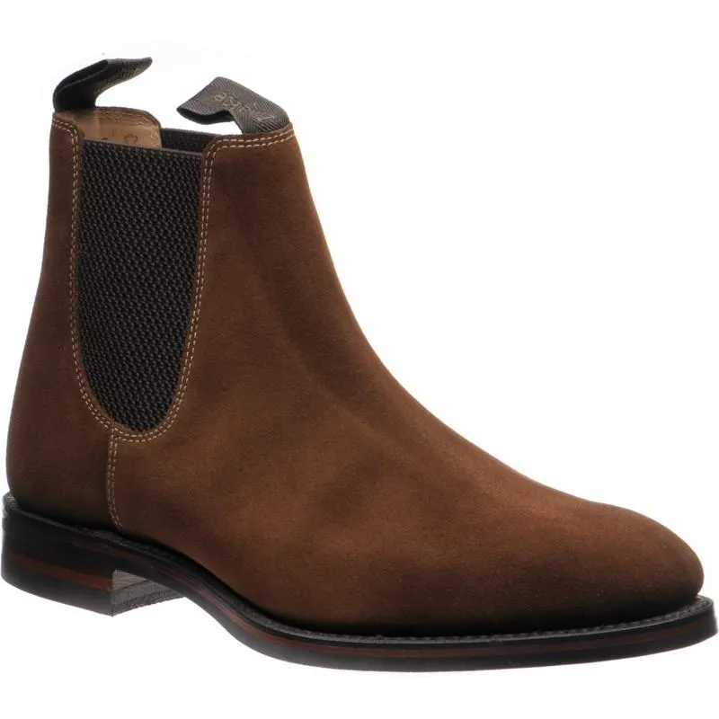 LOAKE Chatsworth Chelsea boot - Tobacco Suede