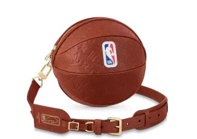 Louis Vuitton x NBA Ball in Basket Ball Grain Leather Black/White