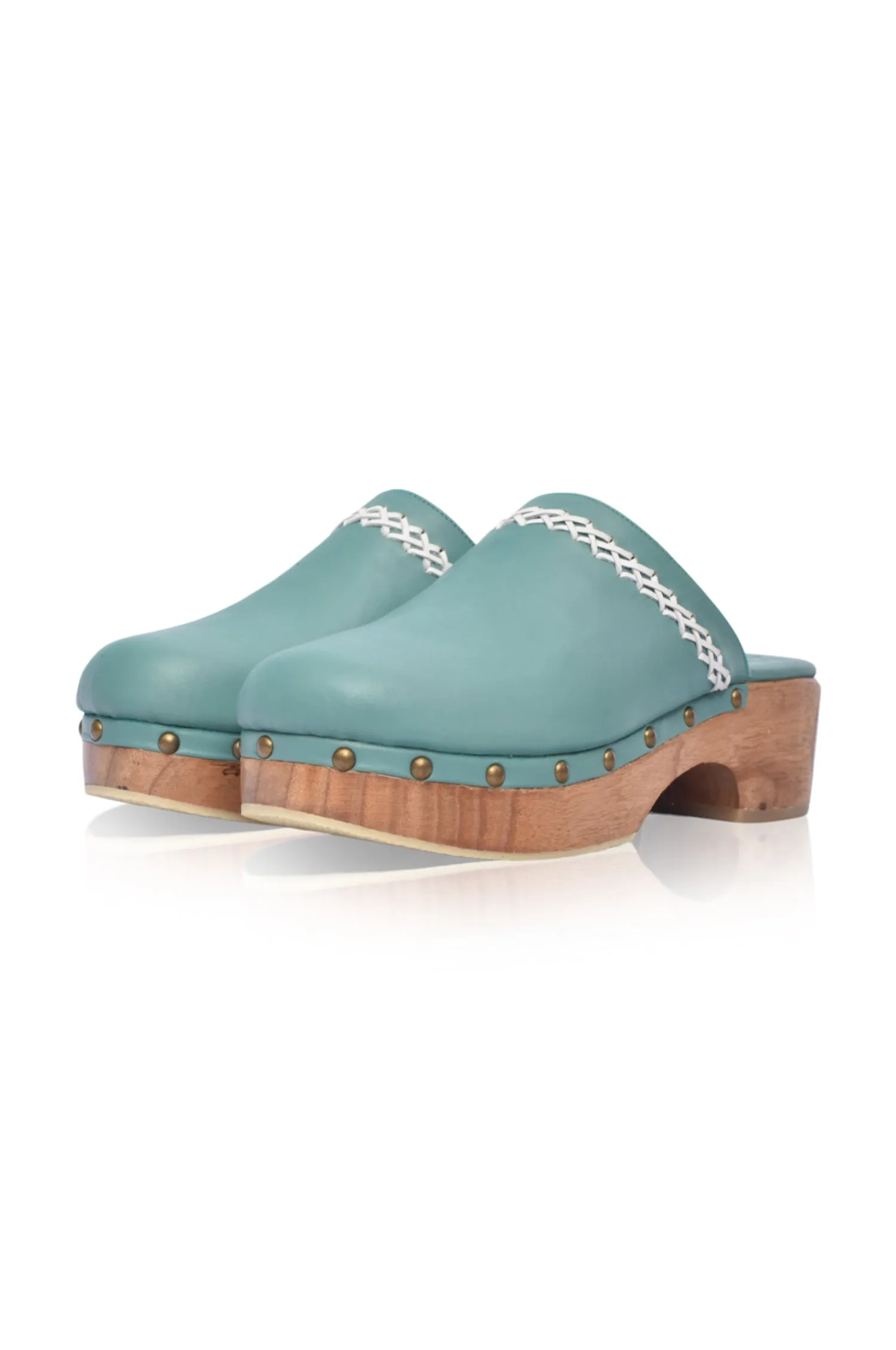 Malibu Leather Clogs (Sz. 8.5 & 13)