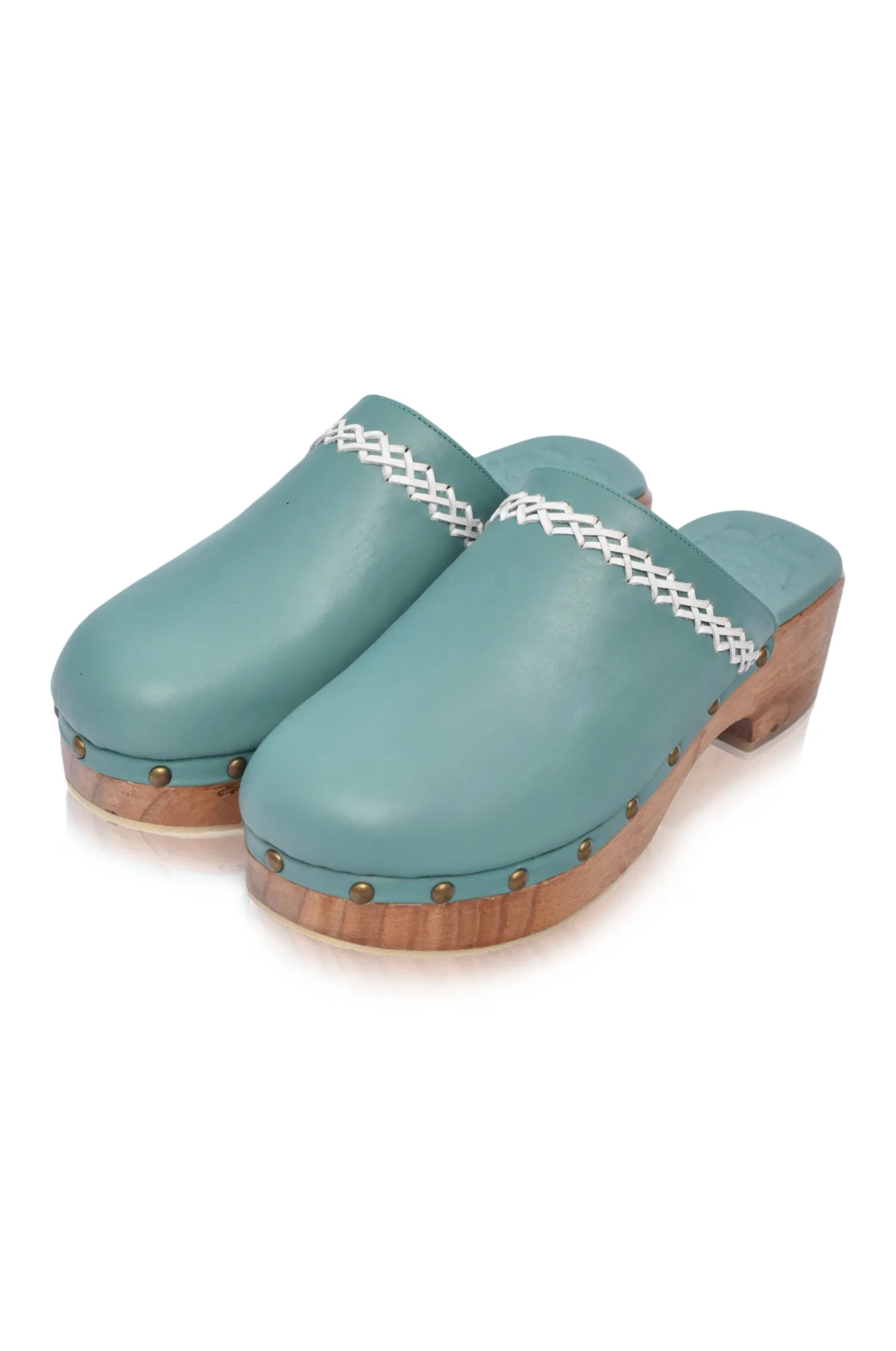 Malibu Leather Clogs (Sz. 8.5 & 13)