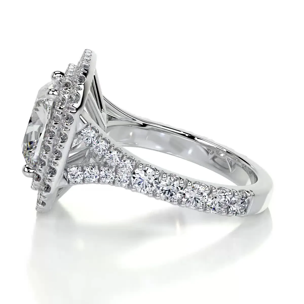 Marley Diamond Engagement Ring - 14K White Gold