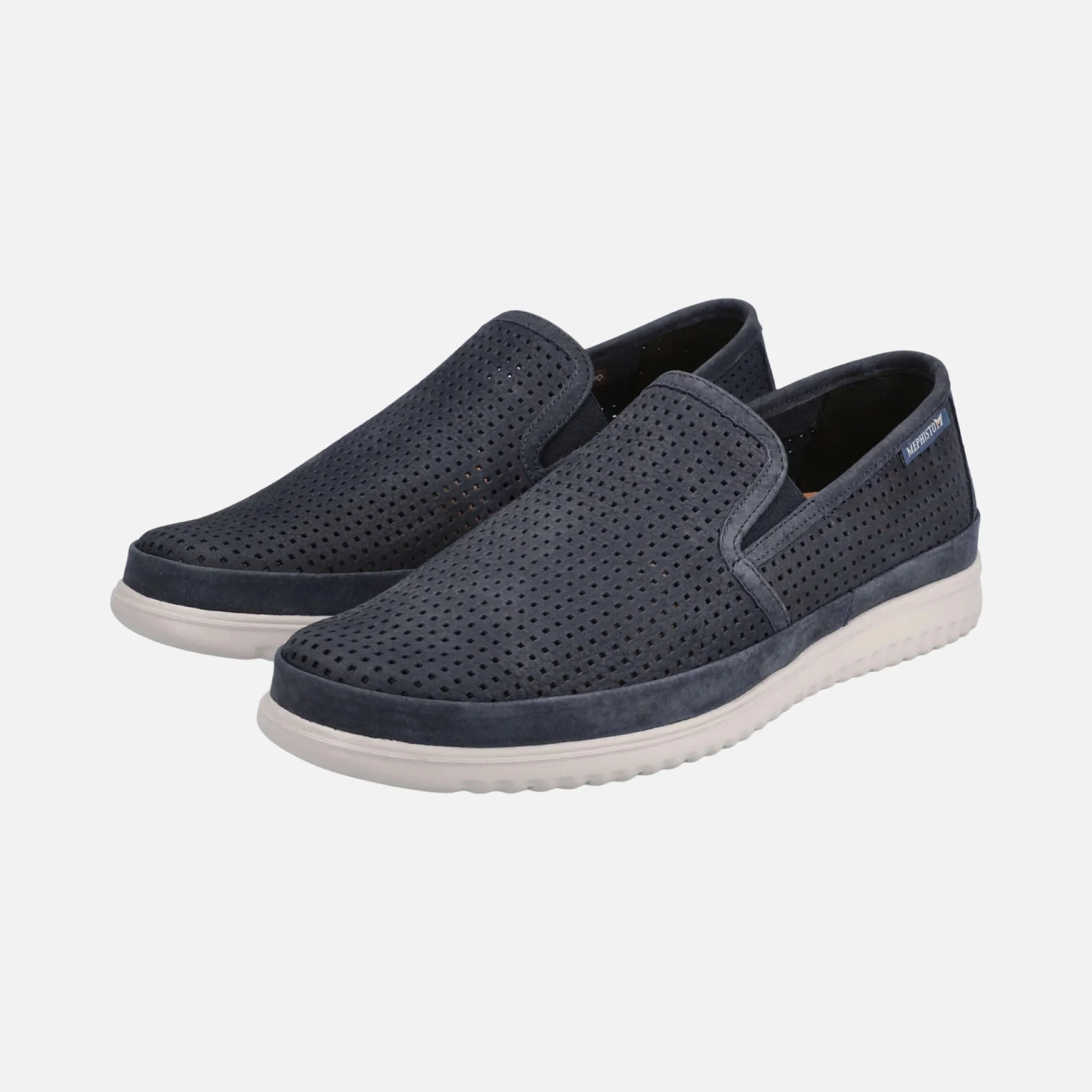 Mephisto Men’s Summer Slip-On - Lightweight Perforated Design