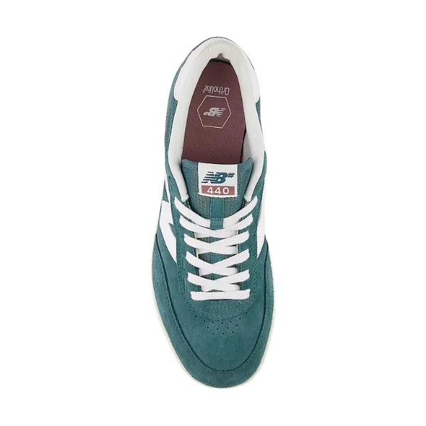 New Balance Numeric 440 - Spruce/White