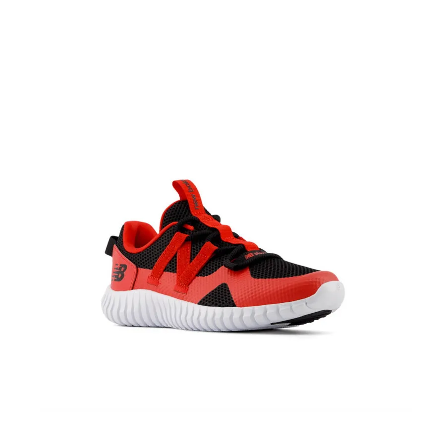 PlayGruv v2 Bungee Slip-on Athletic Trainer - True Red/Black