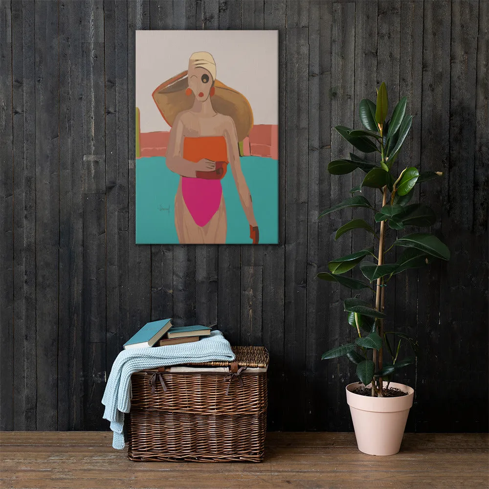 Pool Day | Canvas Art Print