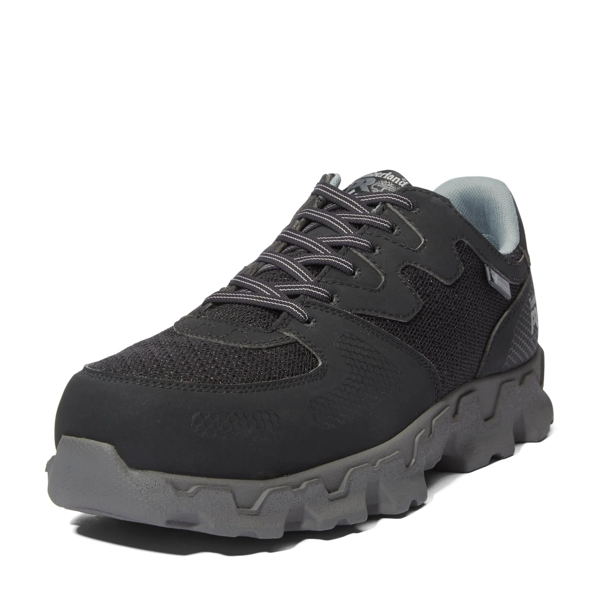 Powertrain Alloy-Toe Work Shoe Black and Grey