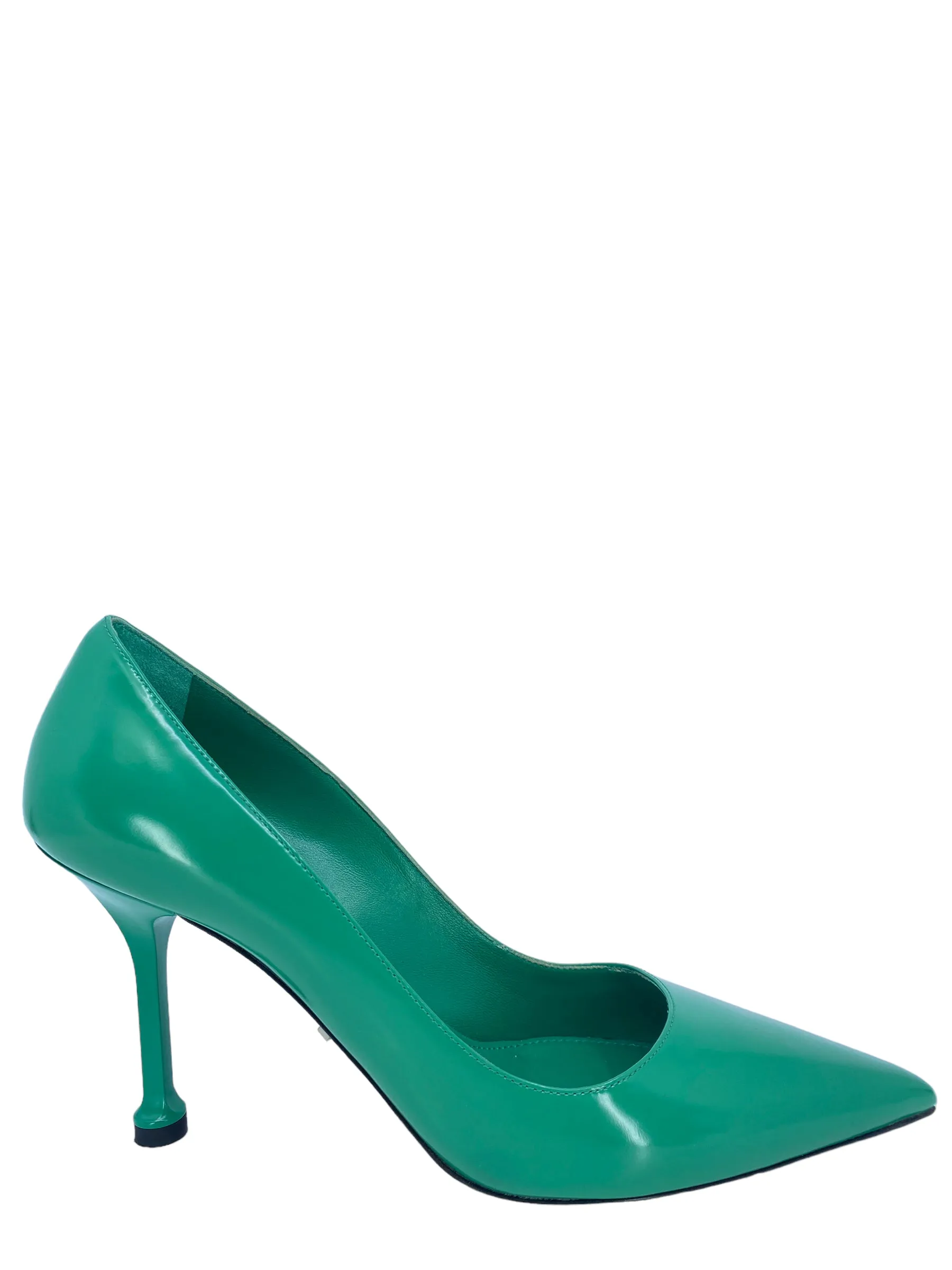 Prada Green Leather Pumps size 7.5