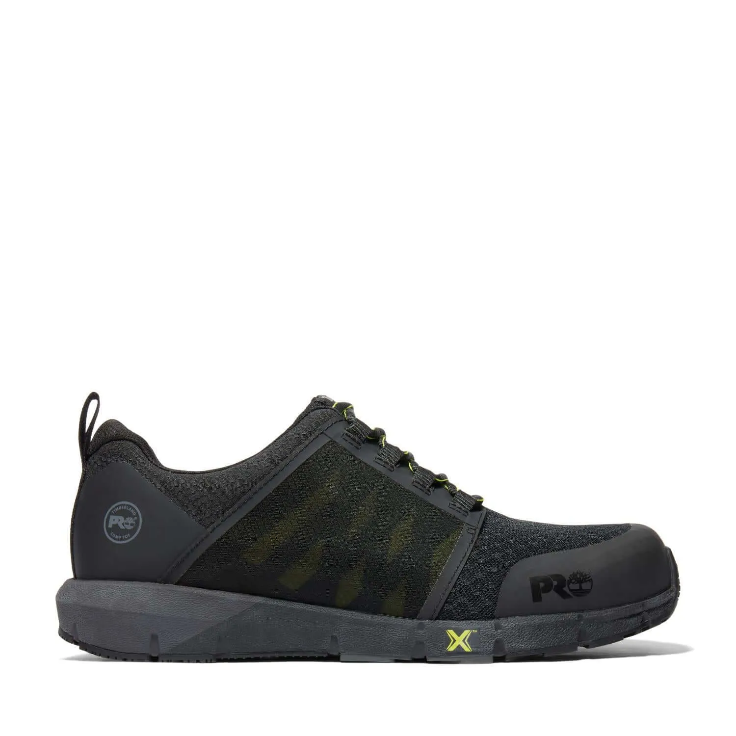 Radius Composite-Toe Work Shoe Black/Yellow