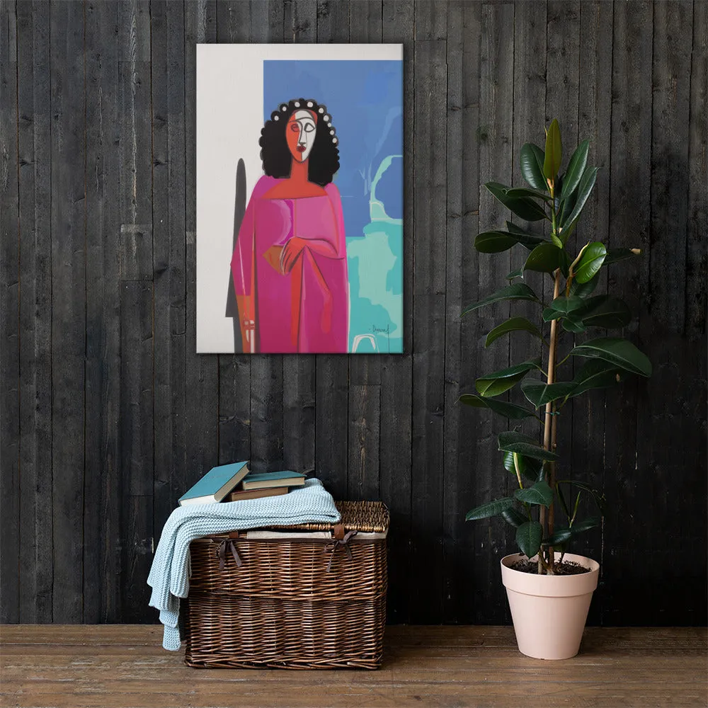 Reine Khoudia | Canvas Art Print