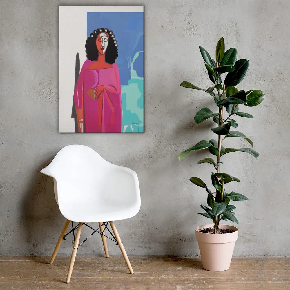 Reine Khoudia | Canvas Art Print