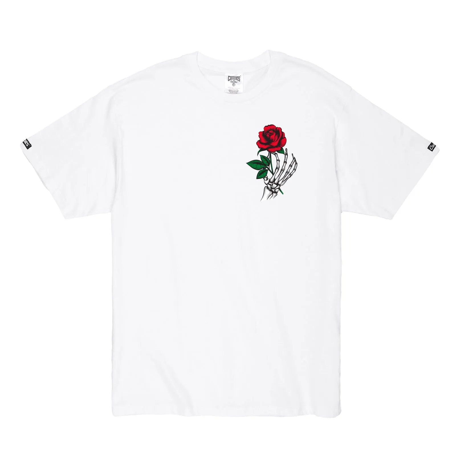 Rose Skeleton Boyfriend Tee