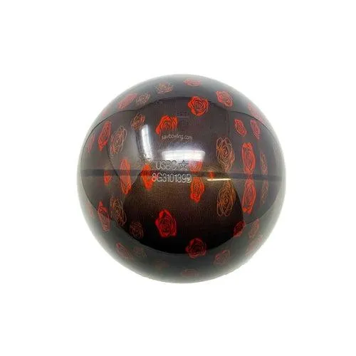 SaVi OTB Red Roses Polyester Bowling Ball