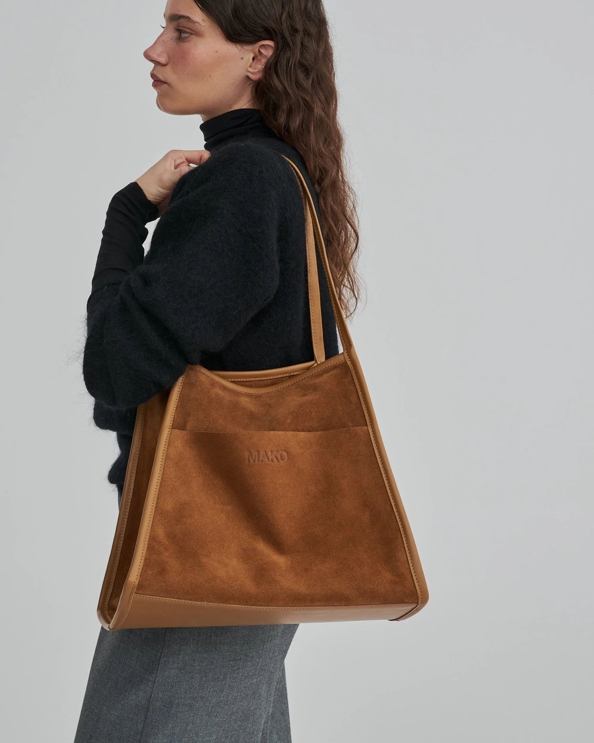 Shopper Suede Toffi