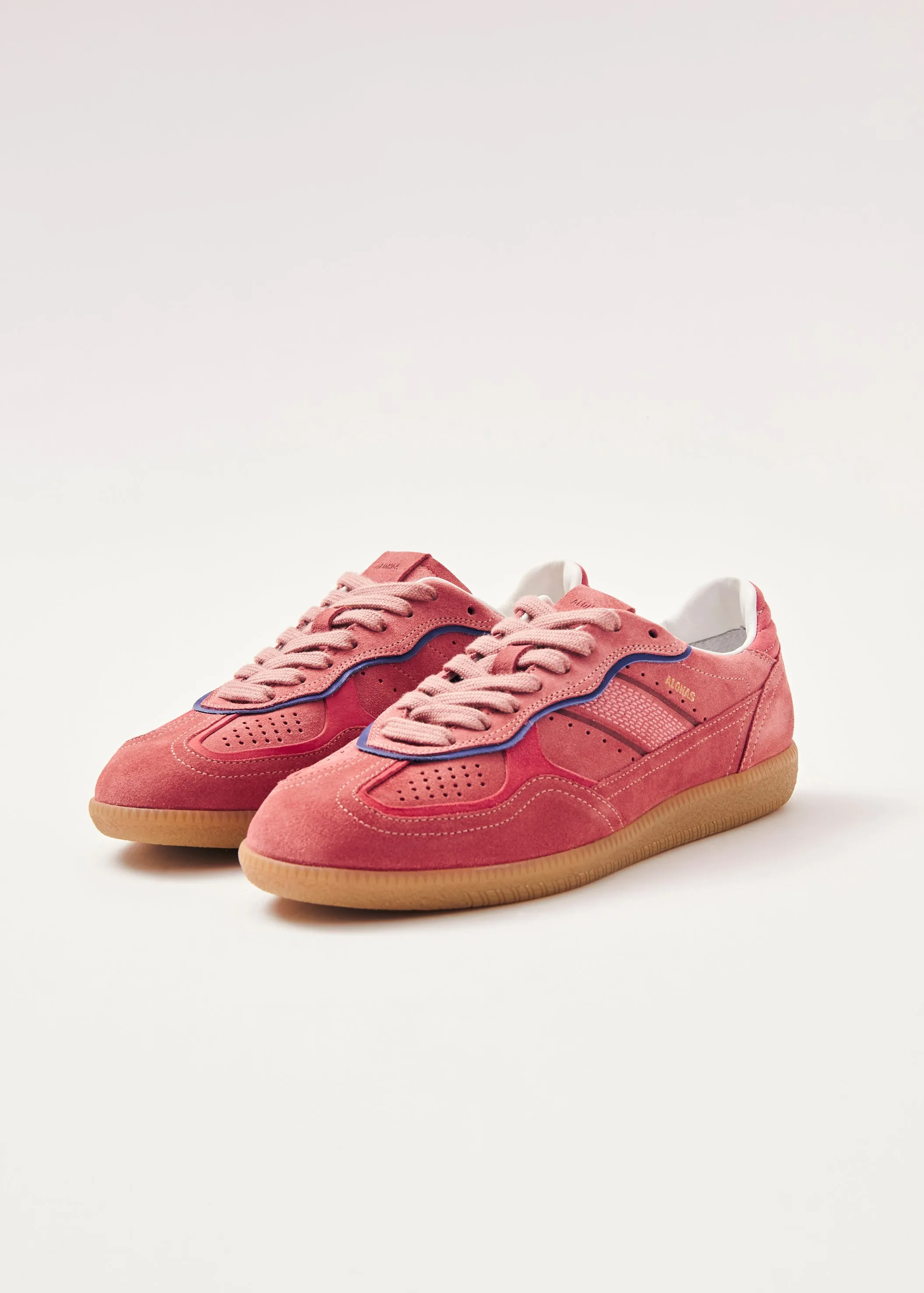 Tb.490 Rife Pink Leather Sneakers