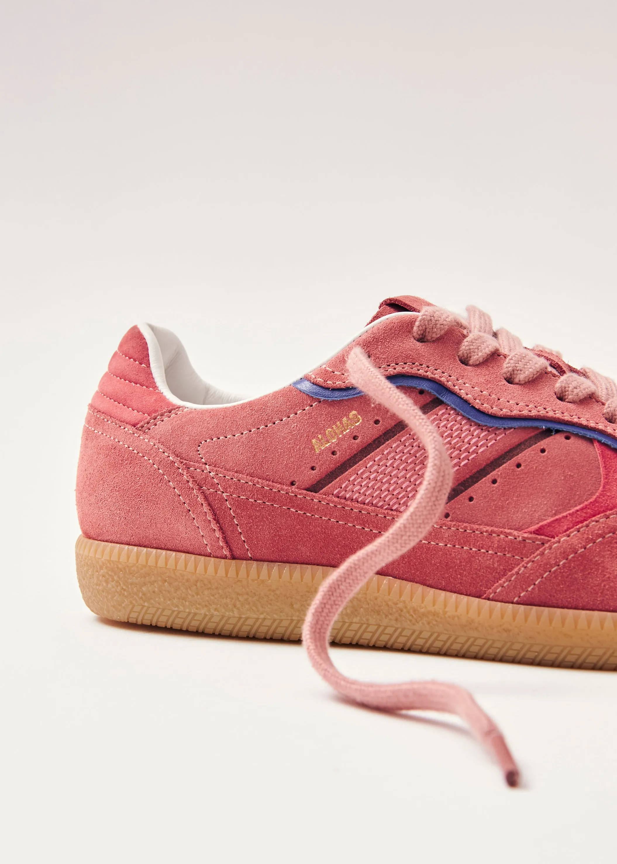 Tb.490 Rife Pink Leather Sneakers