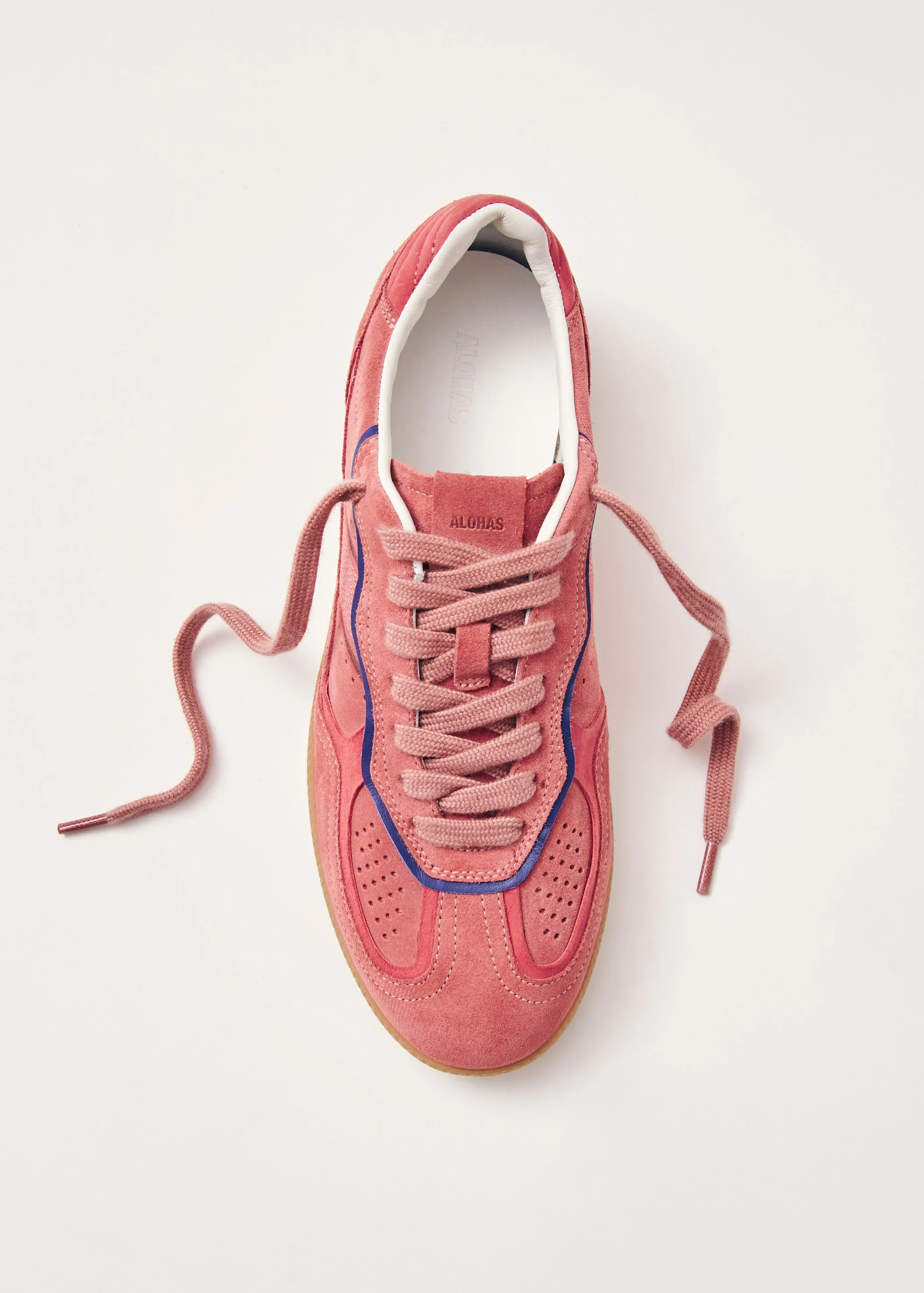 Tb.490 Rife Pink Leather Sneakers